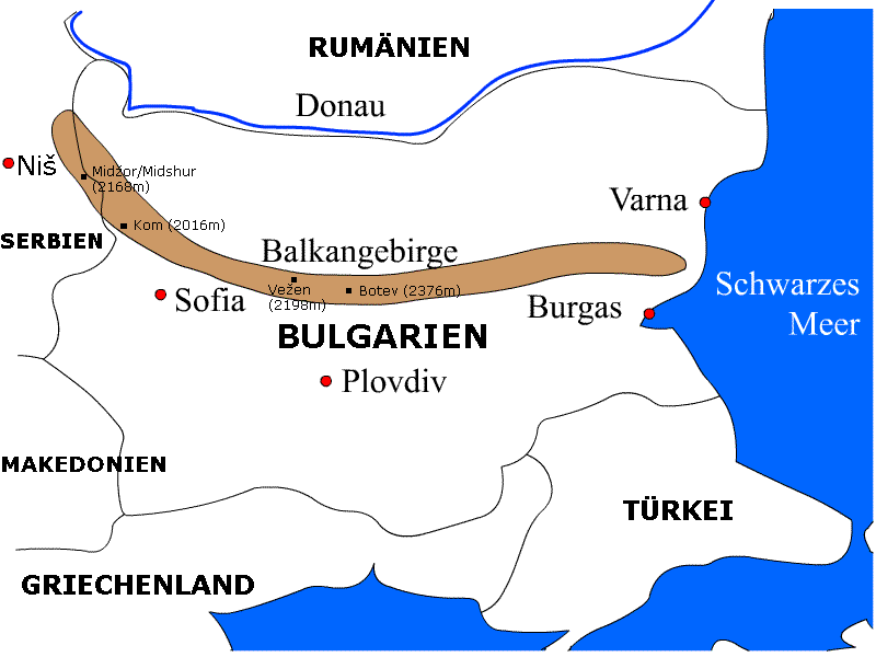 Balkan in Bulgarien