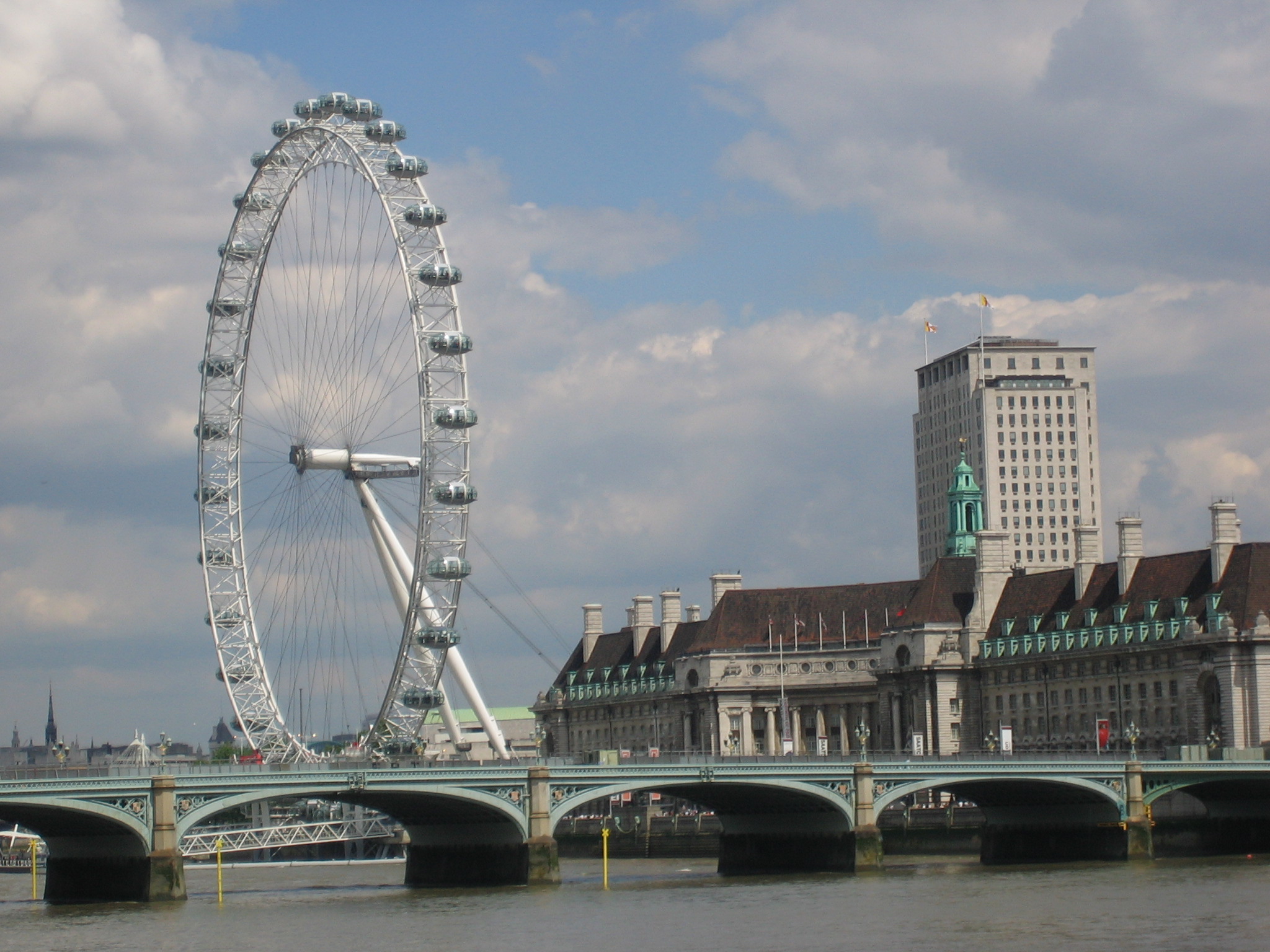 London Eye: Riesen Rad